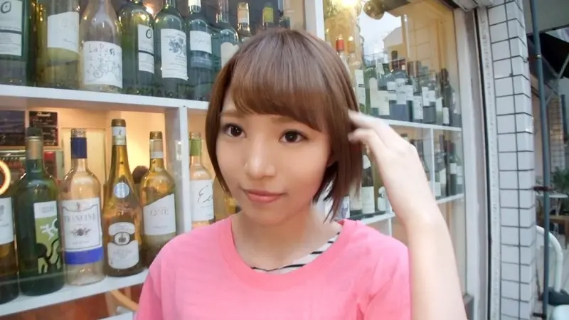 100% Authentic! Unannounced Interview with the Rumored Beautiful Amateur Shop Girl => AV Negotiation! Target.25 The cute shop girl working at the cafe in Yutenji might satisfy her frustrated body through AV!?