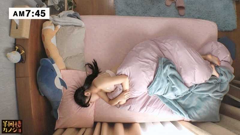 【夜中の日跨ぎ生えっち】家でリラックスしてるマッサージ好きGカップ彼女と、部屋着すっぴん姿で貪り合う。僕にしか絶対見せない笑顔、メス顔、イキ顔…。隙あらば彼女の豊満なおっぱいを堪能できる、人生で一番幸せな時間を疑似体験してみませんか？スキンシップを重ねて次第に互いに求め合って織りなす中出し夜更かしSEXと、朝勃ちチ◯コを喉奥イラマチオで包み込まれる朝。秘密のカップルハメ撮り投稿【半同棲カノジョ】