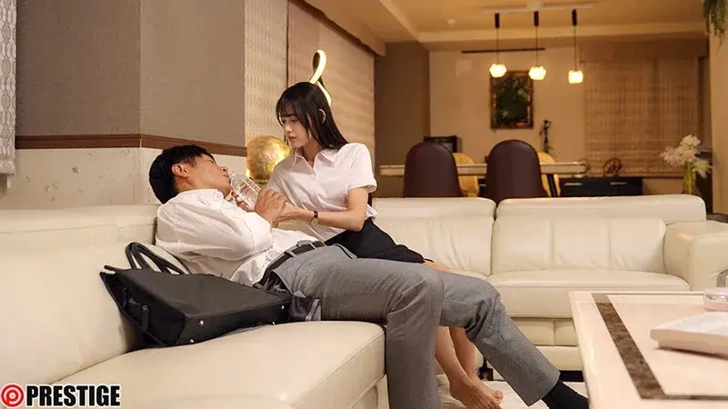 Reverse NTR - The Ultimate Office Affair: Being Repeatedly Seduced by a Junior Colleague Who Drives Men Crazy. Starring Umi Yatsugake