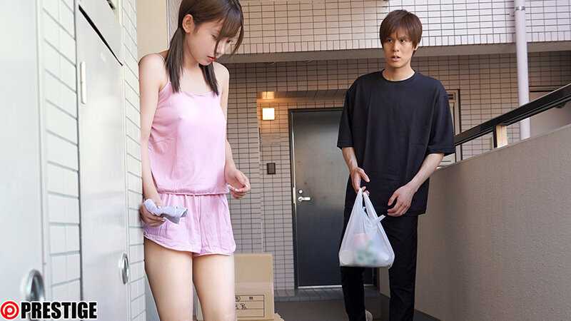 The title of this adult video is 'The Woman Next Door Who Moved in as Part of a Couple Will Let Me Do Whatever I Want Later - Seduced Behind Her Boyfriend's Back for an Intense Quickie - Mai Nanashima'