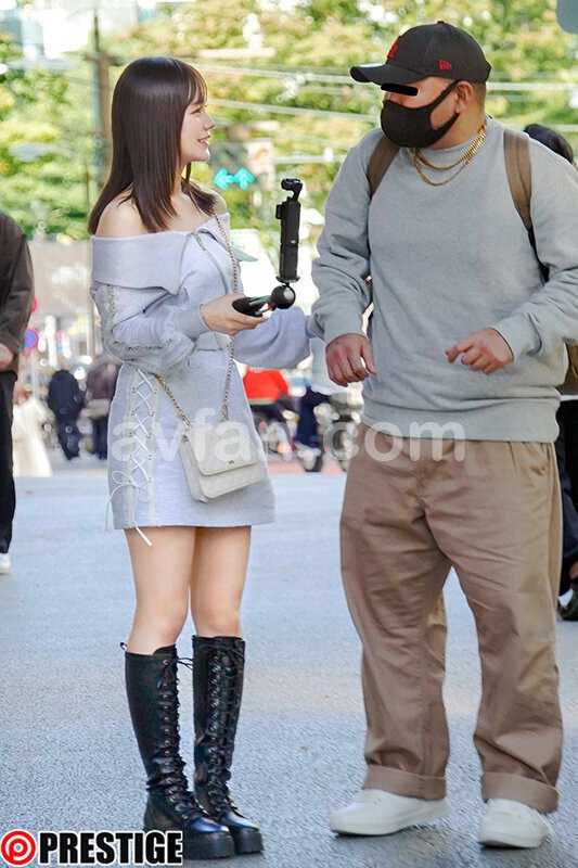 Remu Suzumori picks up amateur male!