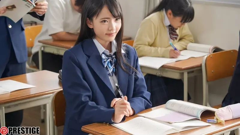 Being subjected to ejaculation control by the cutest student at school. Teacher Mino Shima Meguri gets teased daily by a sadistic student