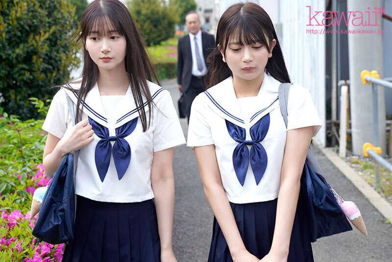 青春の象徴のような爽やか美少女（姉妹）は、義理の父親に痴●被害を受けているらしい…が、何故か通報しない…。気持ちいいって事？ 北岡果林 静河