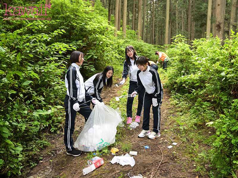 綺麗な心で地域支援に励むボランティア女子学生のわいせつ映像流出