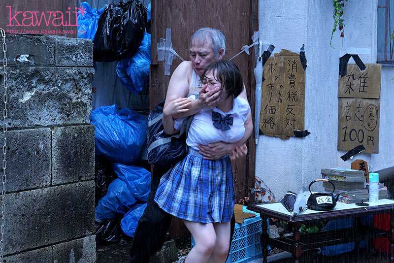 隣人のゴミ部屋で異臭中年おやじに抜かずの連撃中出し49発で監禁調教孕まされた塩対応メガネ制服女子の末路… 宍戸里帆