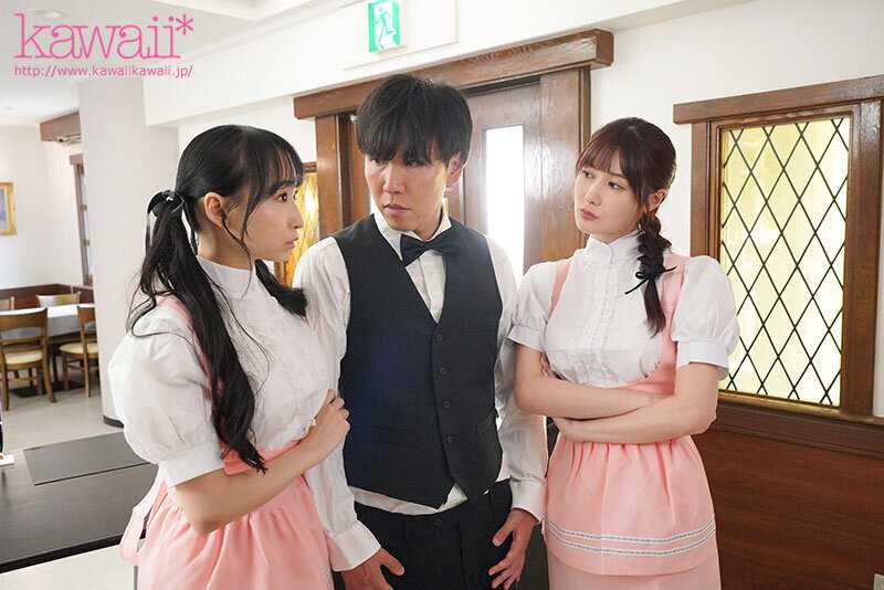 最強ボディのキレかわセフレちゃん二人の奪い合い中出し！？バイト先の美人可愛い先輩たちが毎日甘とろねっとり杭打ち騎乗位でザーメン搾取してきます。