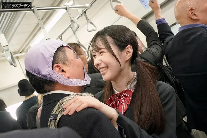 Naughty Schoolgirl Without Panties Who Loves Tired Office Men and Deliberately Rides Crowded Trains to Extract Middle-aged Sperm - Yui Tenma