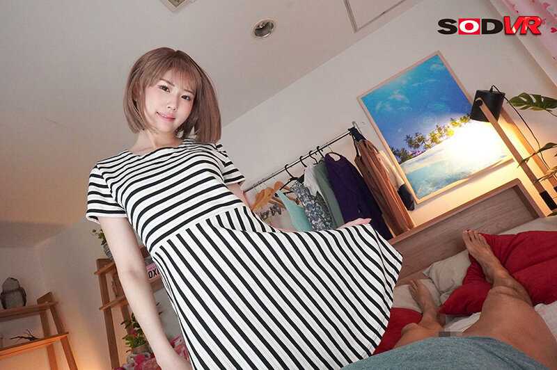 From face to fingertips, this petite angel gives thorough virtual licks! Full-body licking gal angel Hinano Tachibana[Origin]