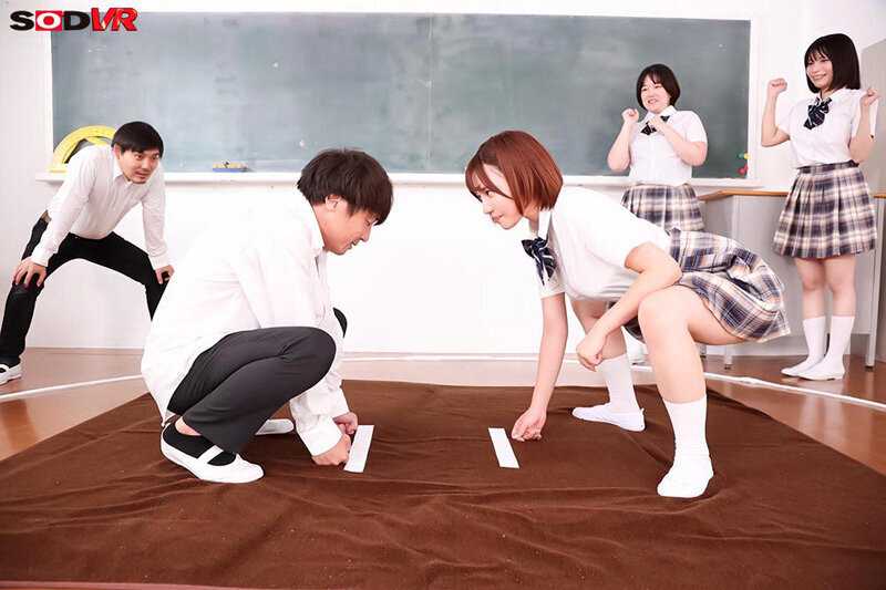 A very strong woman joined my class. Would you like to try sumo wrestling seriously?[Origin]