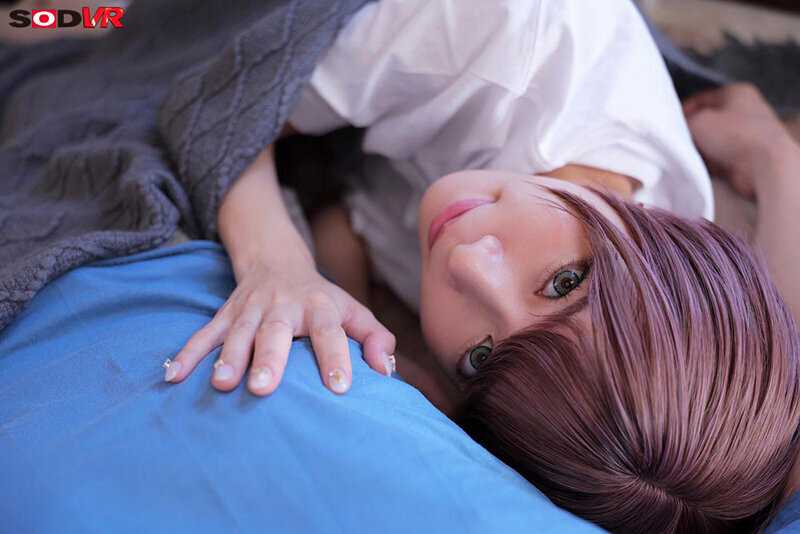 VR8K Short-haired GAL and morning natural sex with her bare face. A lazy holiday sex starting with creampie using morning wood right after waking up MOEKA[Origin]