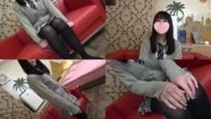 顔出し♪ピチピチ♥️JDまことちゃんが制服コスプレに挑戦！黒タイツがまぶしすぎて♥️中出し【個人撮影】