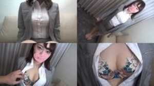 ※期間限定割引！ タイトなスーツ姿❤️美尻❤️ 美乳❤️スタイル抜群のbody❤️ 憧れのあもえ女上司との 生中出し 面接しちゃいました〜！！