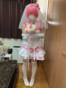 【Re:ゼロラ〇】コミケ経験ありの素人レイヤーと夢の3回戦コスえっち！Re:ゼロラ〇 ウェディングver