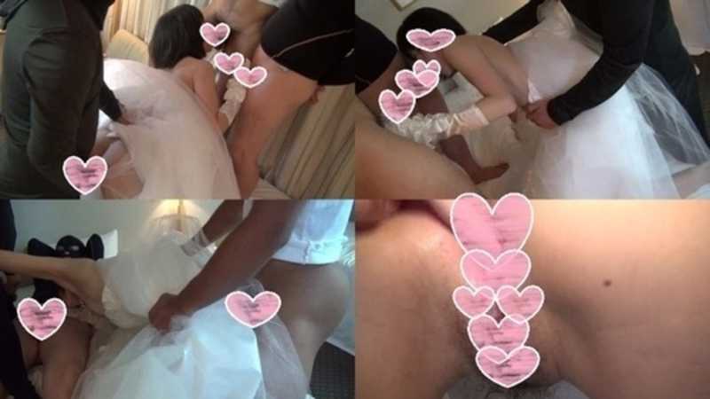 大人気JDゆめちゃんの引退作!!ウエディングドレスに身を包みLAST生中出しは5P!!※ZIP付【個人撮影】