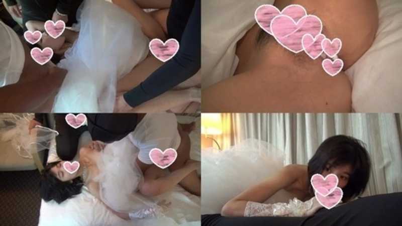 大人気JDゆめちゃんの引退作!!ウエディングドレスに身を包みLAST生中出しは5P!!※ZIP付【個人撮影】