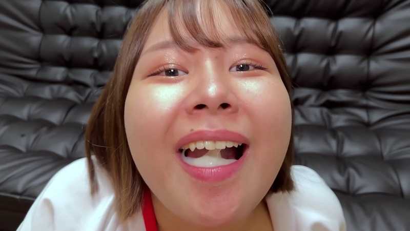 【完全ノーカット/真正発射】爆乳20代前半区役所職員の フェラ抜き５発連続ごっくん 固形ザーメンフィニッシュwith口内クラッシャー