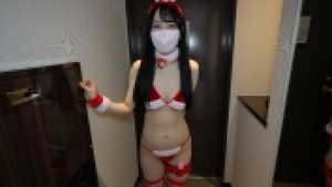 【大特価】 0402_002 りおちゃん22歳 2025年性夜の大感謝祭！妊娠絶対NGの色白美巨乳Gカップセックスレス若妻に孕ませザーメン中出し種付けで離婚確定のクリスマスベイビーをプレゼント（爆）