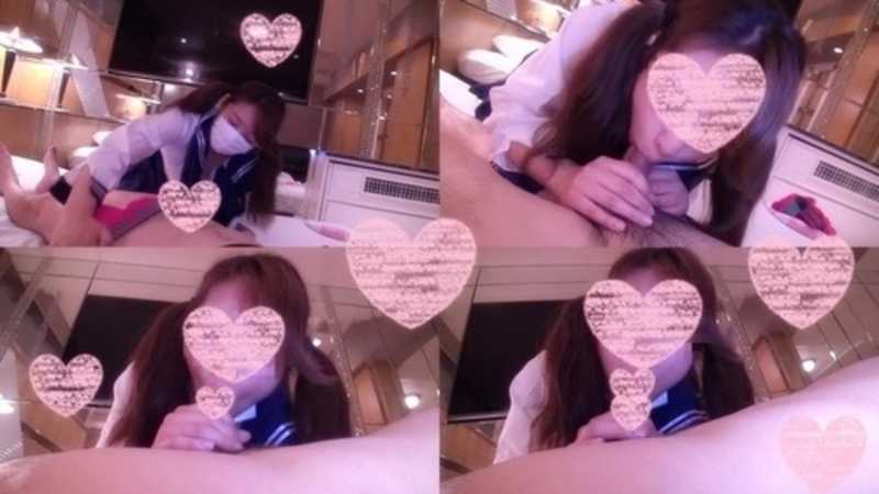 コスプレ・制服＆ツインテで気分は18歳にタイムスリップ～♪そして人生初イキ！悪いオジサンが中出ししちゃいました【個人撮影】