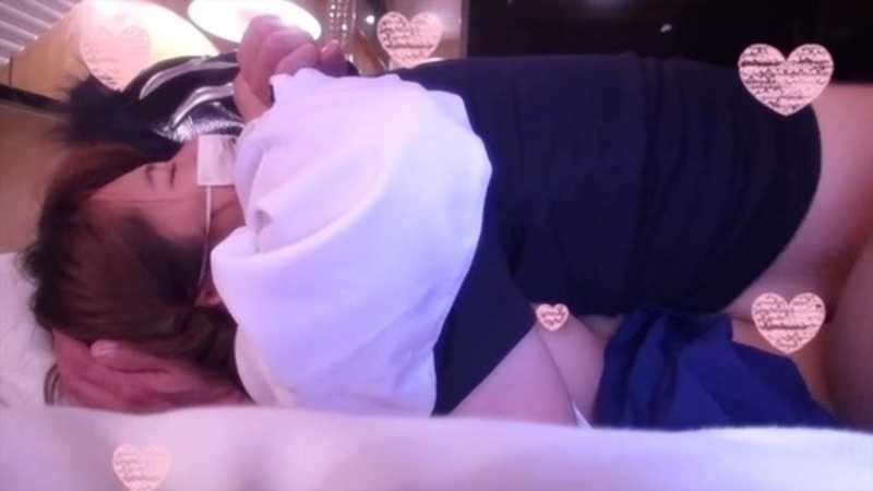 コスプレ・制服＆ツインテで気分は18歳にタイムスリップ～♪そして人生初イキ！悪いオジサンが中出ししちゃいました【個人撮影】