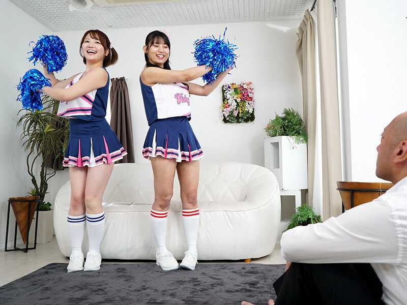 デカ乳プルンプルン！デカ尻ブリンブリン！がんばれ！がんばれ！腰振り応援Wチアガール！！ 天月あず/宇流木さらら