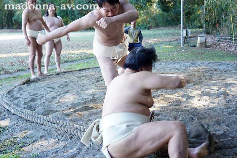 相撲部屋中出し輪● 女に飢えた関取どもの 巨漢種付けプレスで 生ハメ中出しされ続ける美人女将 流川はる香