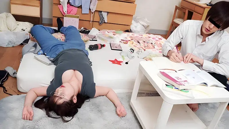 Going to a Busty Goth Classmate's House to Watch Adult Videos - I Was Made to Fulfill Her Desires