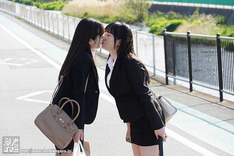 Wレズ解禁 某AVメーカー女子社員2人が退職1日前に有休使ってレズビアン温泉旅行！！ 松丸香澄 北村海智