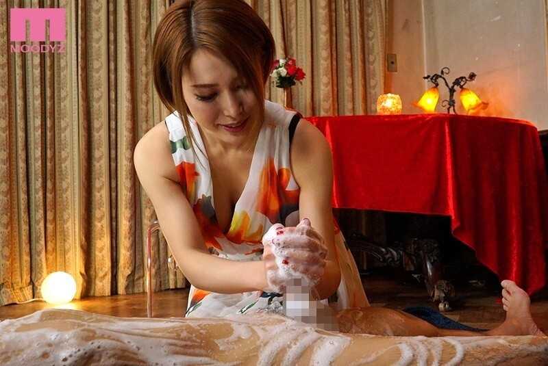 Slow Hand Technique Leading to Incredible Ejaculation - Full Erection Massage Salon featuring Mio Kimijima[Origin]