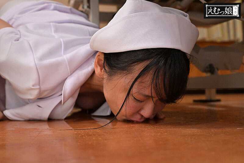 飲尿！喉奥！肛門！患者全員14リットルの異常おしっこ全部飲み干す3穴検尿ナース 池内遥