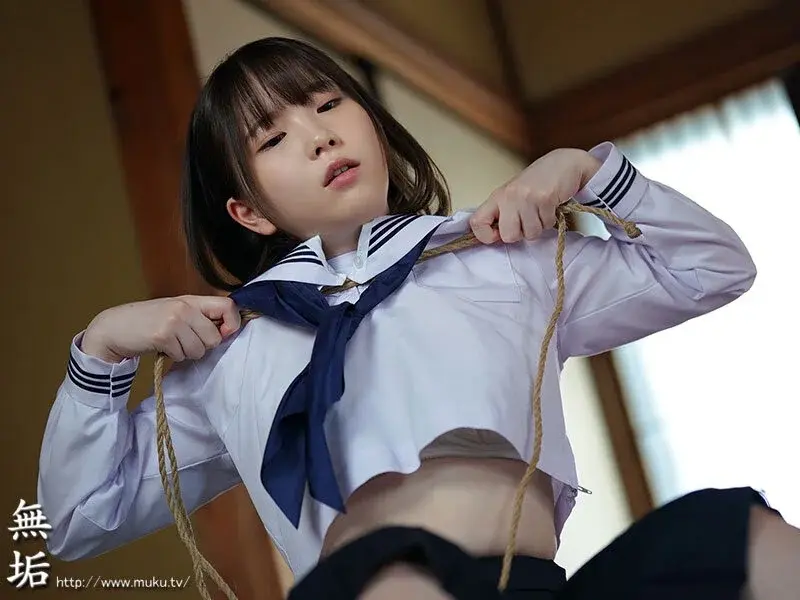 Since that day... A beautiful schoolgirl in uniform gets bondage training and creampie - Kozue Fujita[Origin]