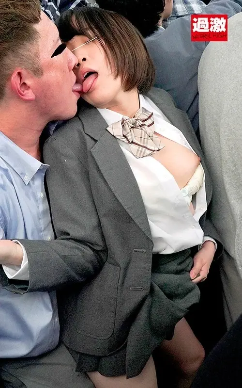 A schoolgirl becomes aroused by her perverted teacher's forceful kiss, swaying her hips while being taken from behind and turning back to engage in deep French kissing[Origin]