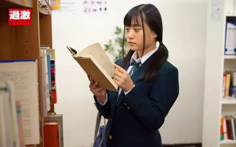 Sensitive Library Girl 24: Double Special Feature - Schoolgirl Awakens as a Seductress - Unable to Make a Sound as Love Juices Flow[Origin]