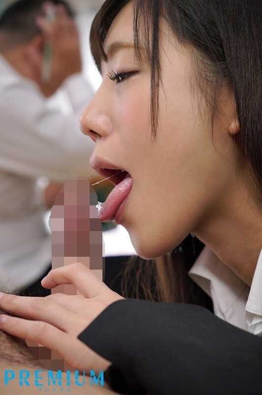 Drooling Female Teacher's Intense Oral Performance - Ai Hoshinai[Origin]