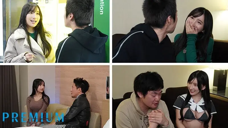 Lucky Match with Karen Yuzuriha! Taking a Lucky Guy to a City Hotel for Some Steamy Fun - Dirty Talk and Bouncing G-Cup Body Lead to an Intense Creampie Session