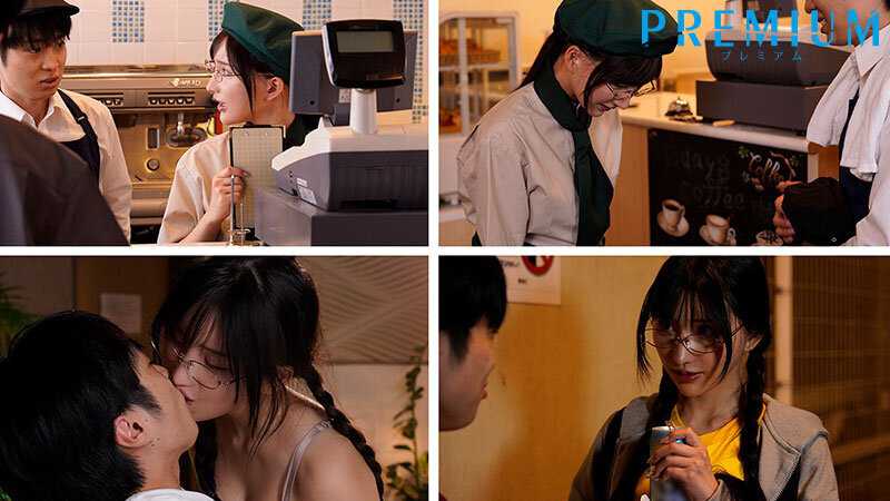The usually quiet and reserved office junior with glasses and large breasts undergoes a complete transformation when drunk, becoming wildly passionate. She aggressively kisses and rides her senior colleague all night long, draining him completely. Karen Yuzu stars.[Origin]