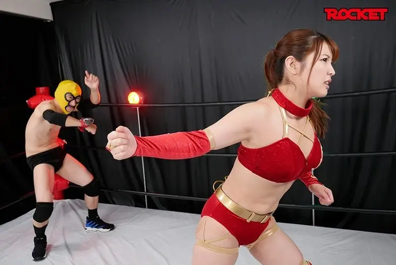 Time Stop with Busty Female Wrestler Akane![Origin]