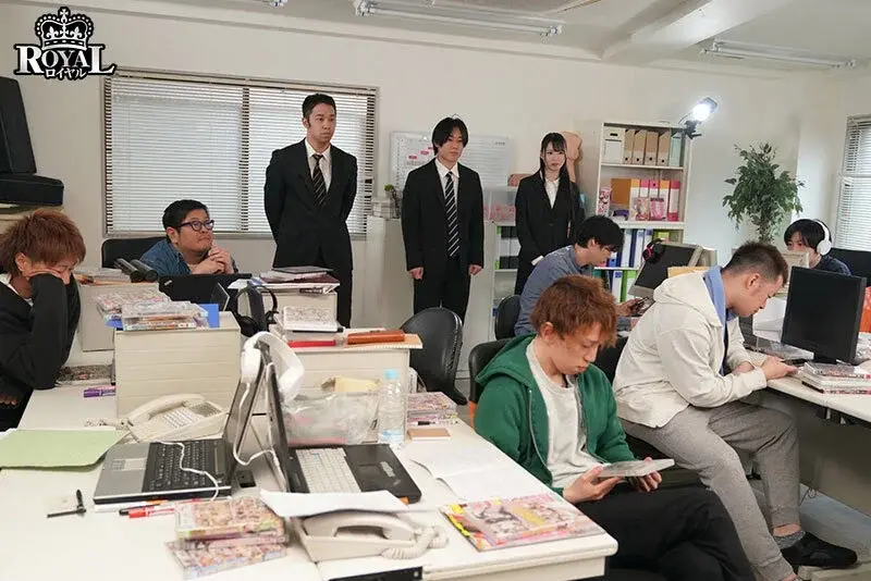 As an AD at an AV production company, it's only natural to become a sex toy! Forcibly appointed as a sexual relief worker! A demon creampie press attack that creates long lines - Sui Tsukinoe[Origin]