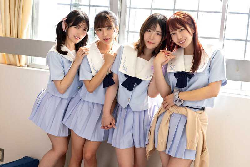 VRKMPVR-CAI-7th Anniversary Special Edition - Sacred Lesbian Academy: As a poor transfer student, I never expected to end up at an all-girls school! The classroom is filled with yuri atmosphere - everyone's lesbian! lesbian!! lesbian!!! A flourishing male-free harem LIFE[Origin]