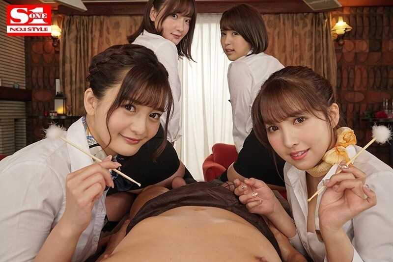 VR S1 Dream Collaboration VR The Greatest Intimate Formation ASMR Ultra Luxury 4P Service Special