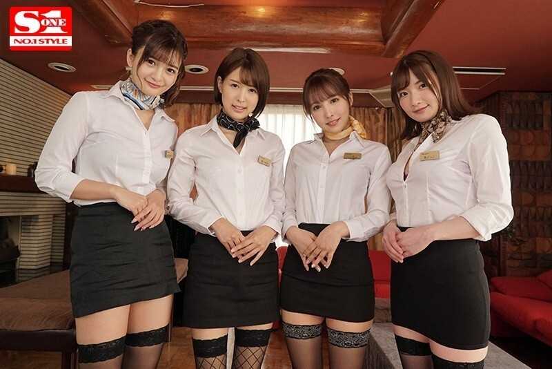 VR S1 Dream Collaboration VR The Greatest Intimate Formation ASMR Ultra Luxury 4P Service Special