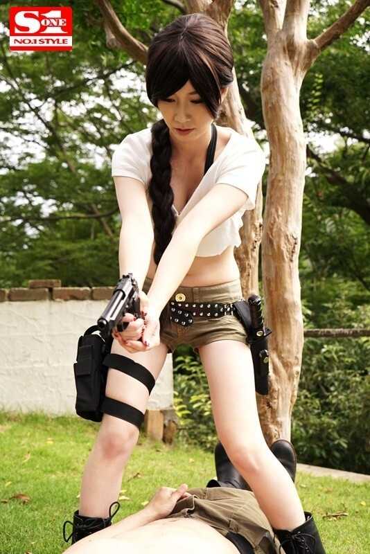 Super Golden Ratio BODY Cosplayer 5 Costume Changes SEX While Wearing Until Climax Saki Okuda[Origin]