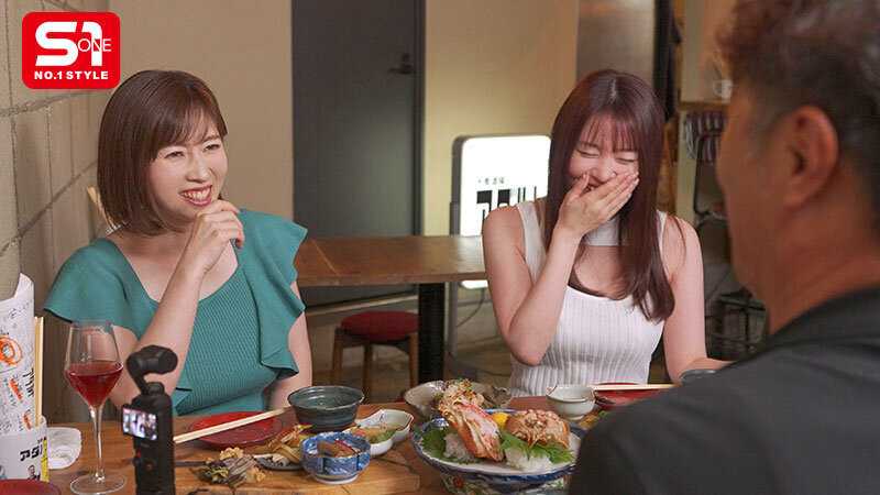 S1専属12年AV女優2人が飲んで語って生々しいプライベート感で完熟おま●こに交互に挿れまくる！研ぎ澄まされた熟練テク！スーパーコンビネーション逆3Pハメ撮り 夢乃あいか 奥田咲