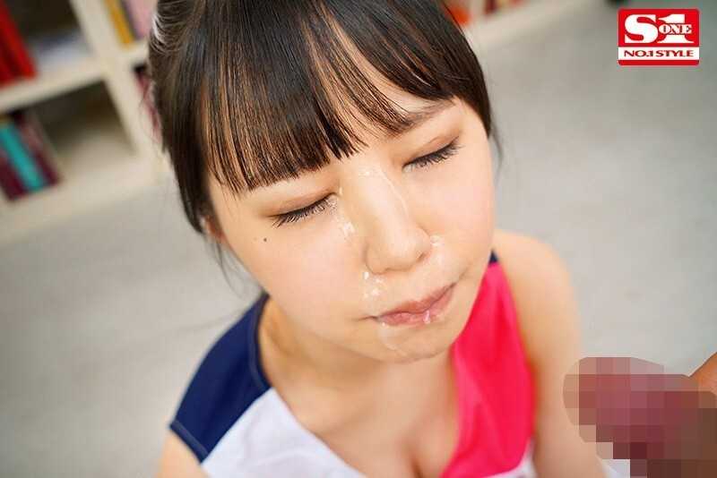 5つのコスチュームの山崎水愛の顔面に7回も顔射しちゃった