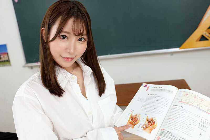 In a VR night school, a special one-on-one lesson... The busty teacher's no-bra outfit becomes more daring day by day... Kirijou Saaya[Origin]