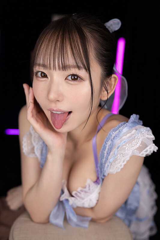 【VR】これぞ8K！顔面特化アングルVR ～射精特化！彼女がこっそりピンサロ体験入店！興奮したボクはもう精子が止まらない連続射精フェラチオでイカされまくり…～ 西元めいさ