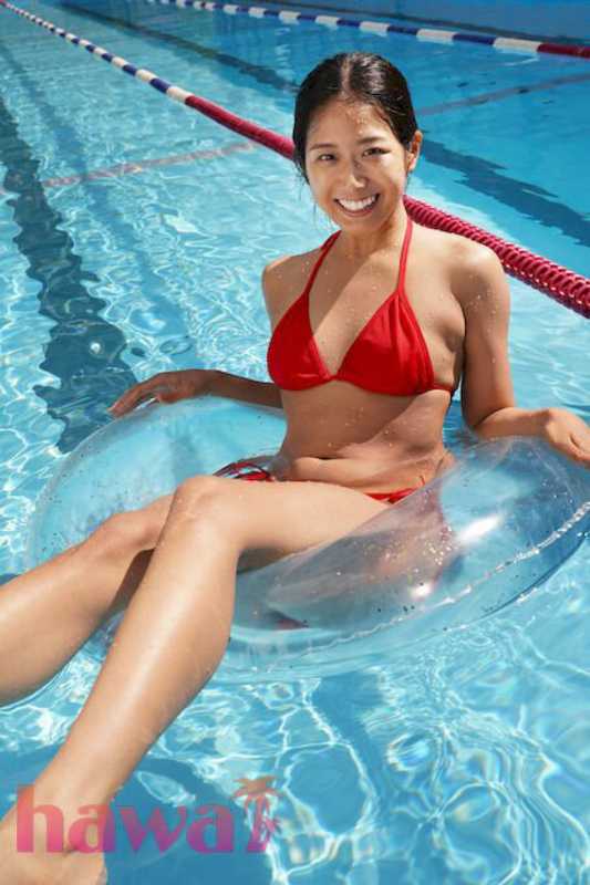 Tanned Beauty with Wet Skin - Multiple Climax Creampie! Nana Maeno[Origin]